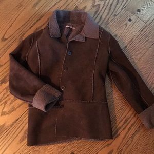 Suede coat
